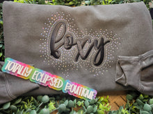 Load image into Gallery viewer, Custom name Bling sweatshirt
