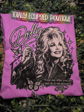 Load image into Gallery viewer, Dolly Rhinestone t-shirt
