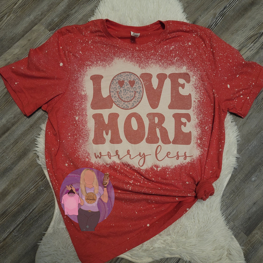 Love More Worry Less retro
