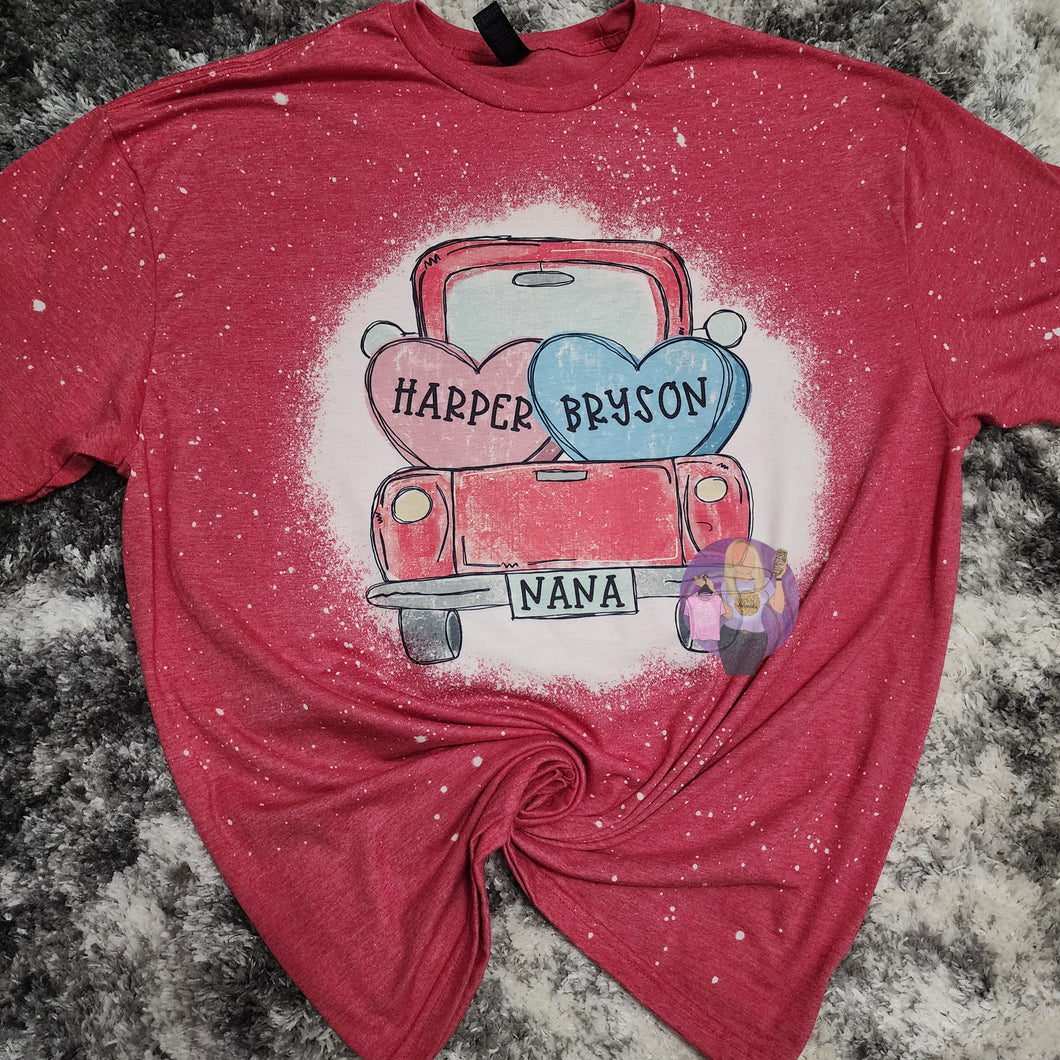 Custom Valentine's truck